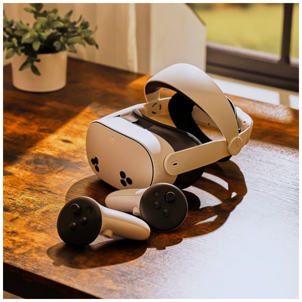 4gamers Meta Quest 3/3S Compatible Virtual Reality Pro Head Strap Accessory — image 7