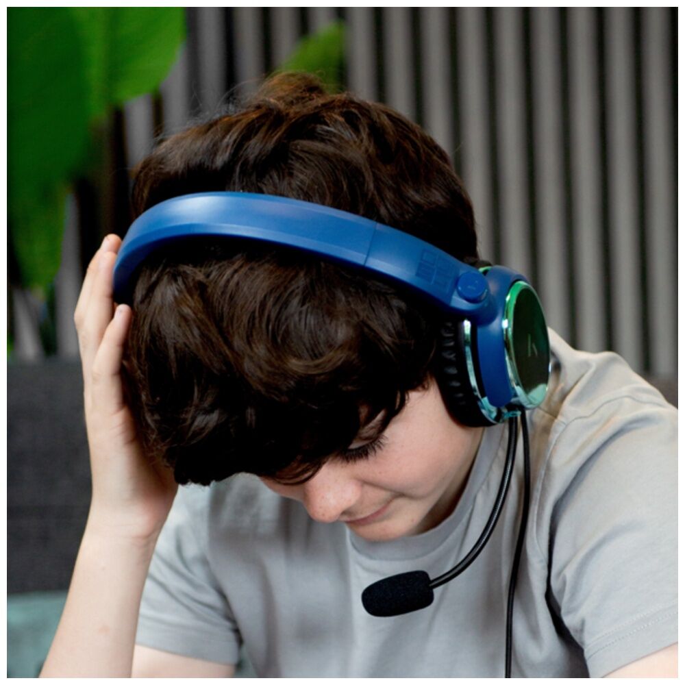 4gamers 3.5mm Gr C6-100 Multiplatform Compatible Wired Over Ear Gaming Headset — image 7