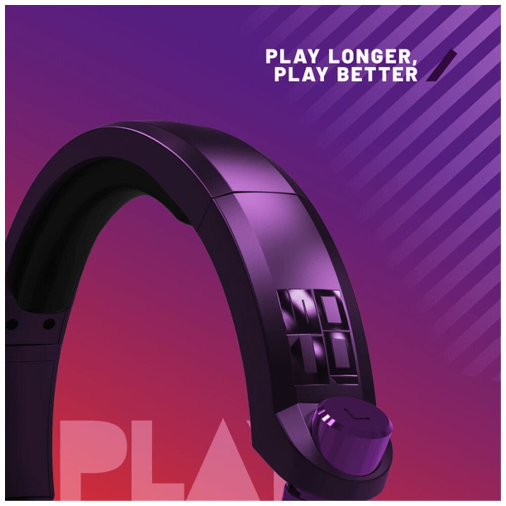 4gamers 3.5mm Red C6-100 Multiplatform Compatible Wired Over Ear Gaming Headset — image 4
