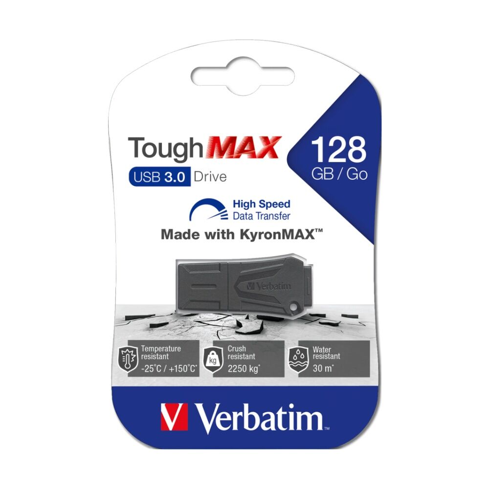 Verbatim 128GB ToughMAX Military-Grade USB 3.2 Gen 1 Flash Drive — image 4