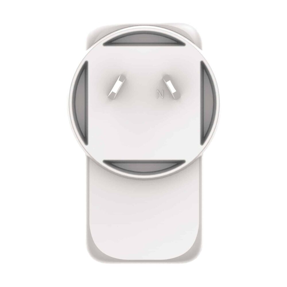 Verbatim White AU/NZ GaN Wall Plug Charger 100W USB 3C&1A 95 Percent PCR Plastic — image 5