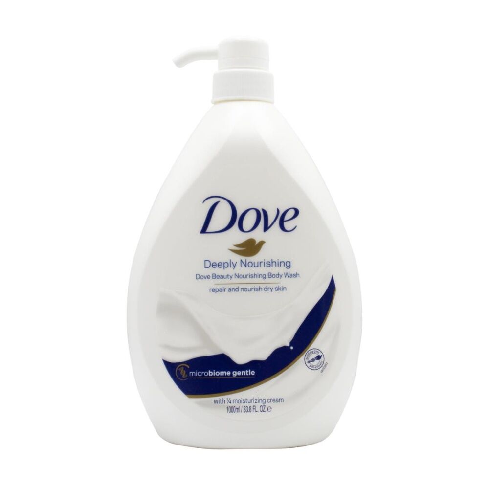 Dove Deeply Nourishing Moisturising Formula Body Wash 1000ml (3 Pack) — image 2