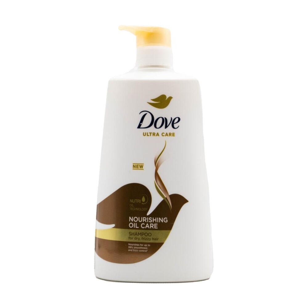 Dove 680ml Ultra Care Nourishing Oil Dry Frizzy Hair Anti-Frizz Shampoo