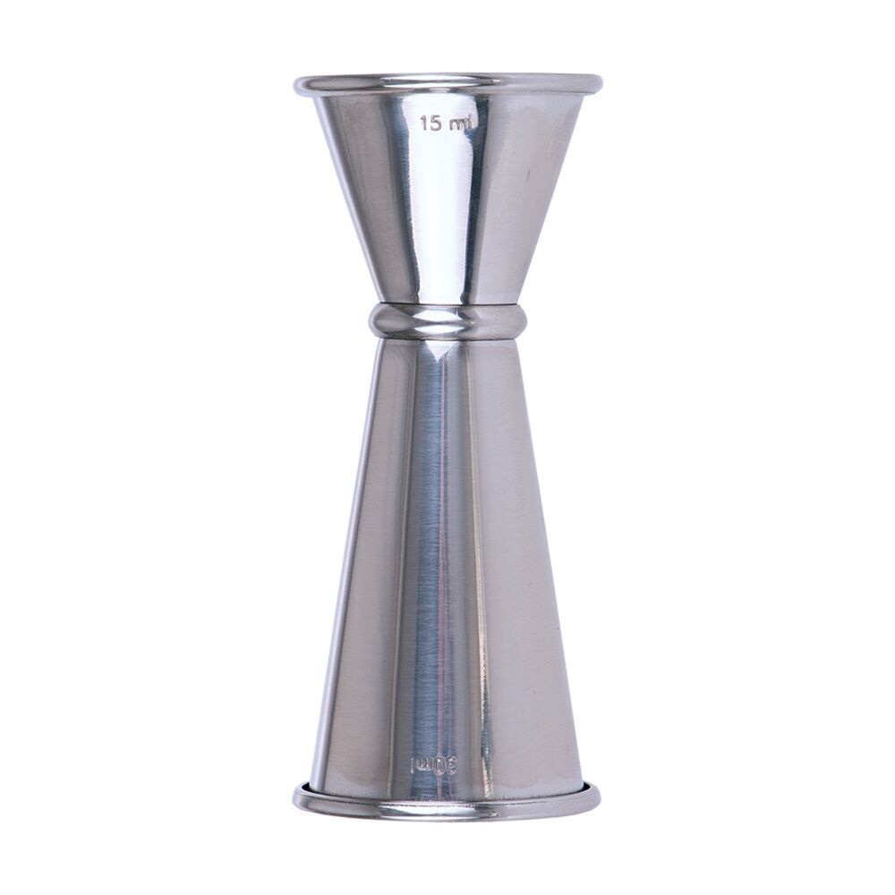 Bartender Stainless Steel Spirit Measure Utensil Half & Full Nip 15ml/30ml Bartender — image 2