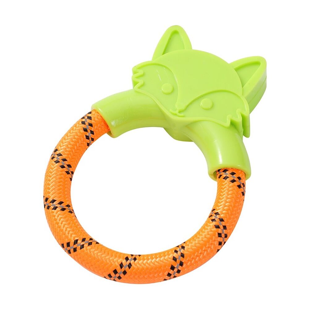 Paws and Claws TPR Animal Ring Tugger Dog Chew/Tug Toy 16x12cm Assorted (12 Pack) — image 10