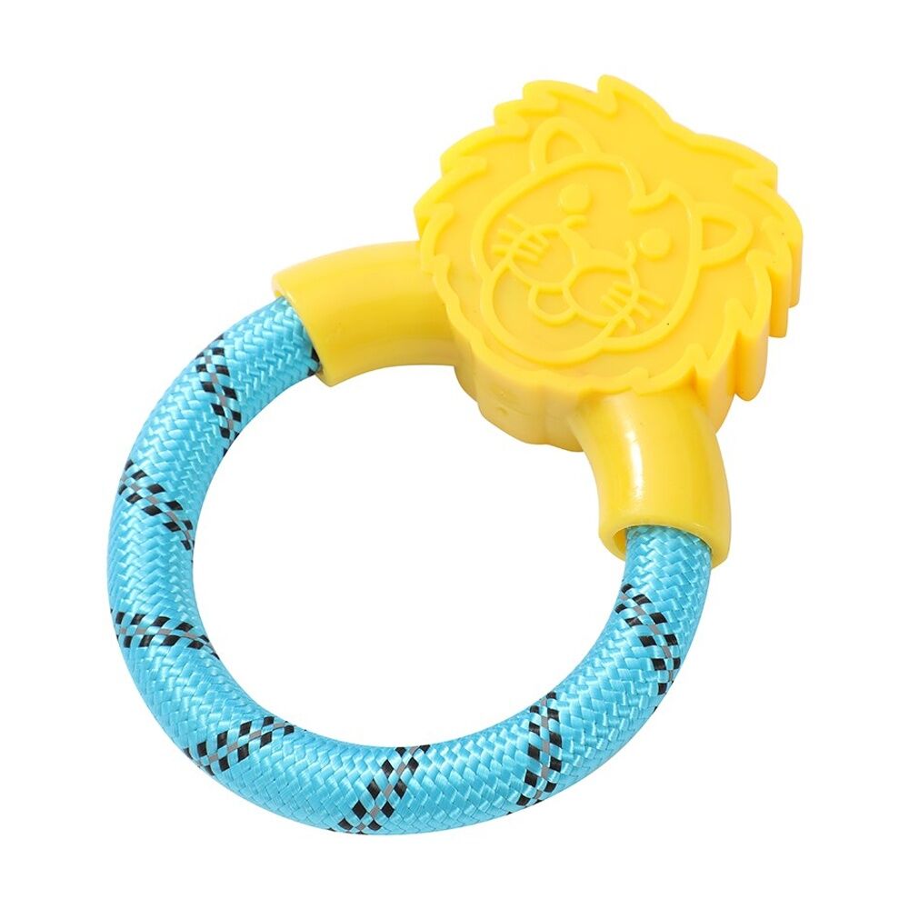 Paws and Claws TPR Animal Ring Tugger Dog Chew/Tug Toy 16x12cm Assorted (12 Pack) — image 6