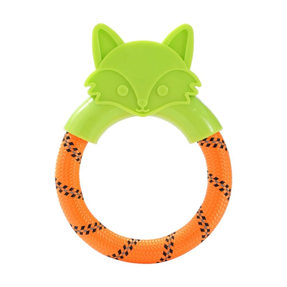 Paws and Claws TPR Animal Ring Tugger Dog Chew/Tug Toy 16x12cm Assorted (12 Pack) — image 9