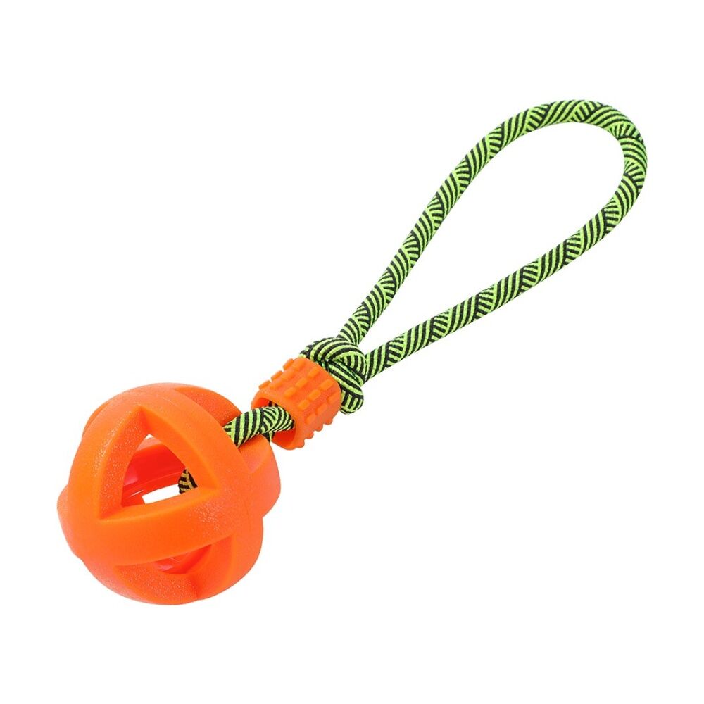 Paws and Claws Pet Dog Toy TPR Ball With Rope Durable Assorted 36x6cm (6 Pack) — image 5