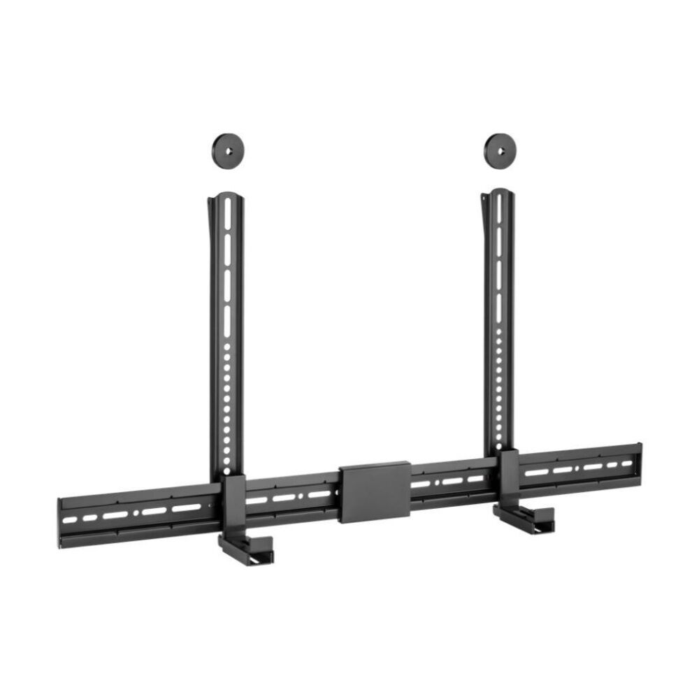 Goobay Soundbar Mount Universal Above TV Bracket Heavy Duty Steel Black
