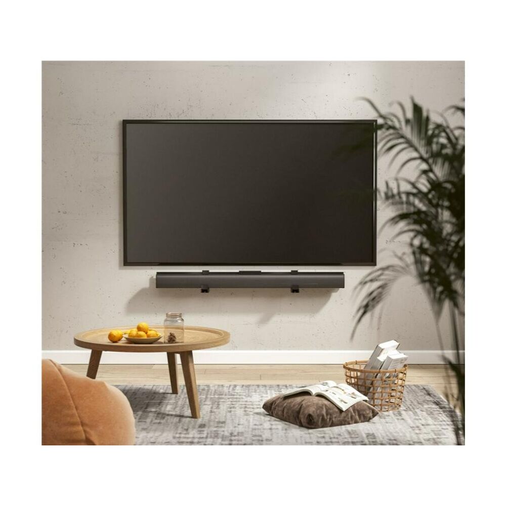 Goobay Soundbar Mount Universal Above TV Bracket Heavy Duty Steel Black — image 2