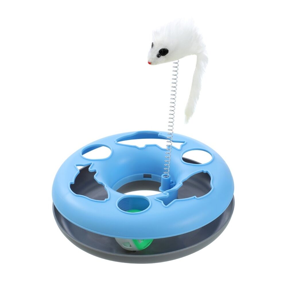 Paws and Claws Cat Play Track Interactive Pounce/Batting Toy 23.5x8cm Assorted (6 Pack) — image 6