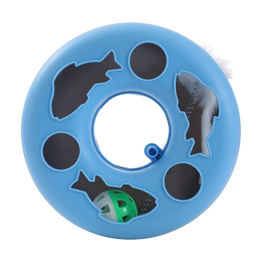 Paws and Claws Cat Play Track Interactive Pounce/Batting Toy 23.5x8cm Assorted (6 Pack) — image 7