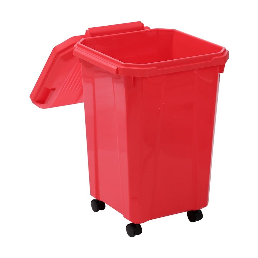 Boxsweden Skeep Indoor/Oudoor Durable Wheeled Wheelie Rubbish Bin 60L Assorted (2 Pack) — image 10