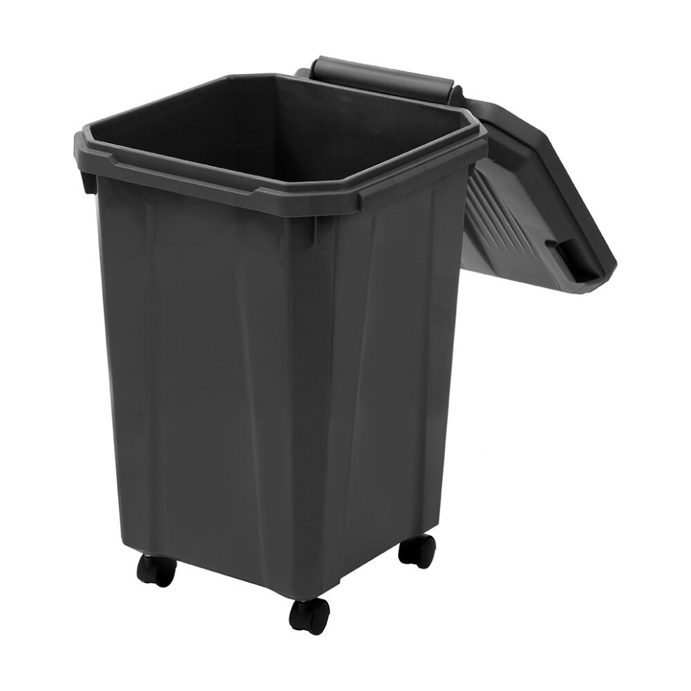 Boxsweden Skeep Indoor/Oudoor Durable Wheeled Wheelie Rubbish Bin 60L Assorted (2 Pack) — image 4