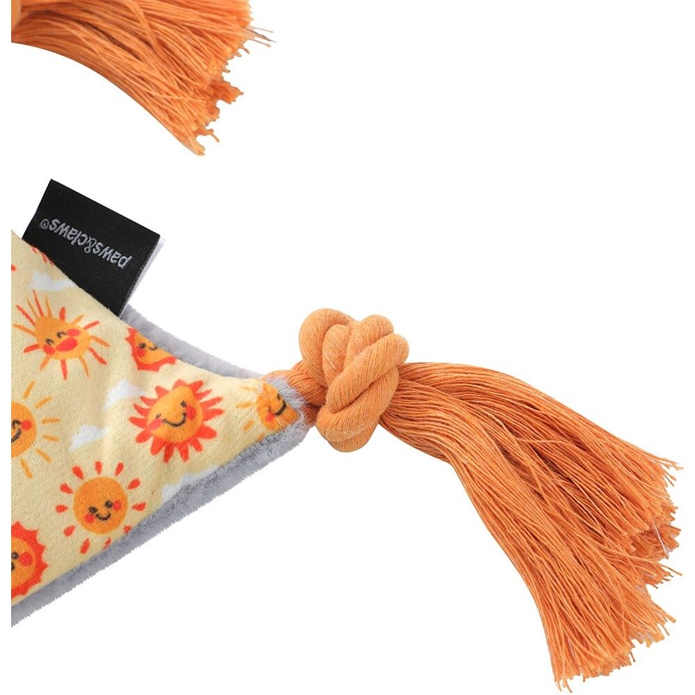 Paws and Claws Plush Koala Tugger Pet Dog Toy Rope Squeak 27x27x1.5cm — image 5