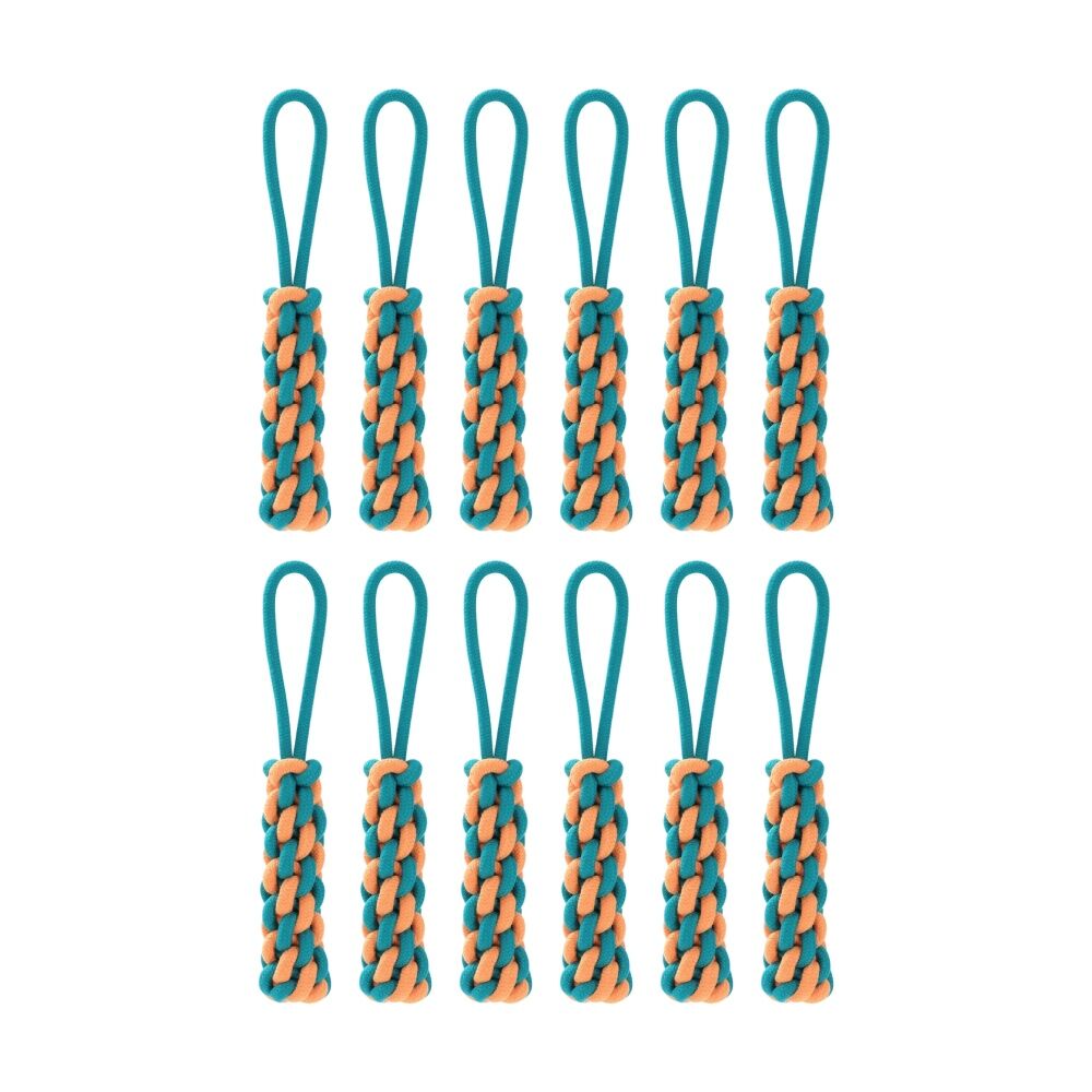 Paws and Claws Rope Chew Pet Dog Toy Durable Knotted Assorted 29cm 110g (12 Pack)