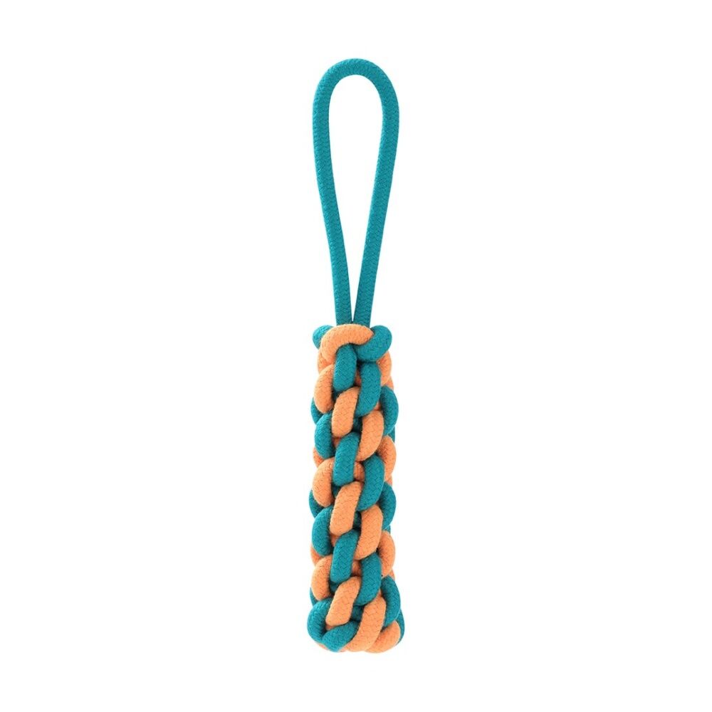 Paws and Claws Rope Chew Pet Dog Toy Durable Knotted Assorted 29cm 110g