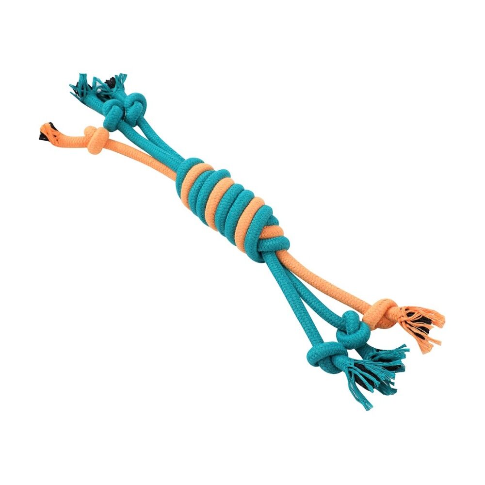 Paws and Claws Assorted Pet Dog Rope Chew/Tug/Fetch Play Toy — image 5
