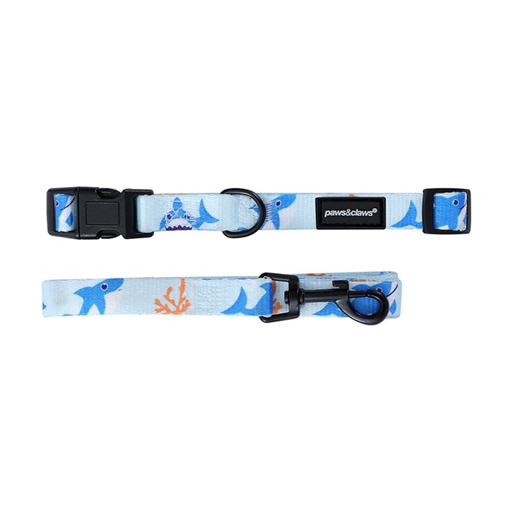 Paws and Claws Park Life Pet/Dog Collar & 120cm Lead Set Small Assorted — image 3