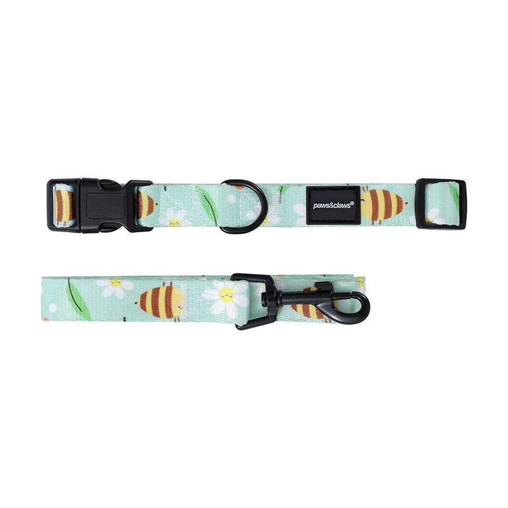 Paws and Claws Pet Dog Collar Lead Set Medium 120x2cm 35-50cm (6 Pack) — image 9