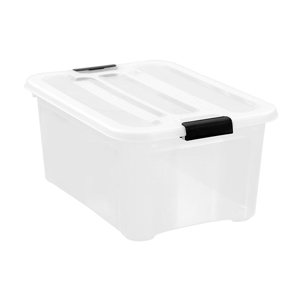 Boxsweden 15L Stow Storage Organisation Clear Container 40.5x29.5x18.5cm — image 4