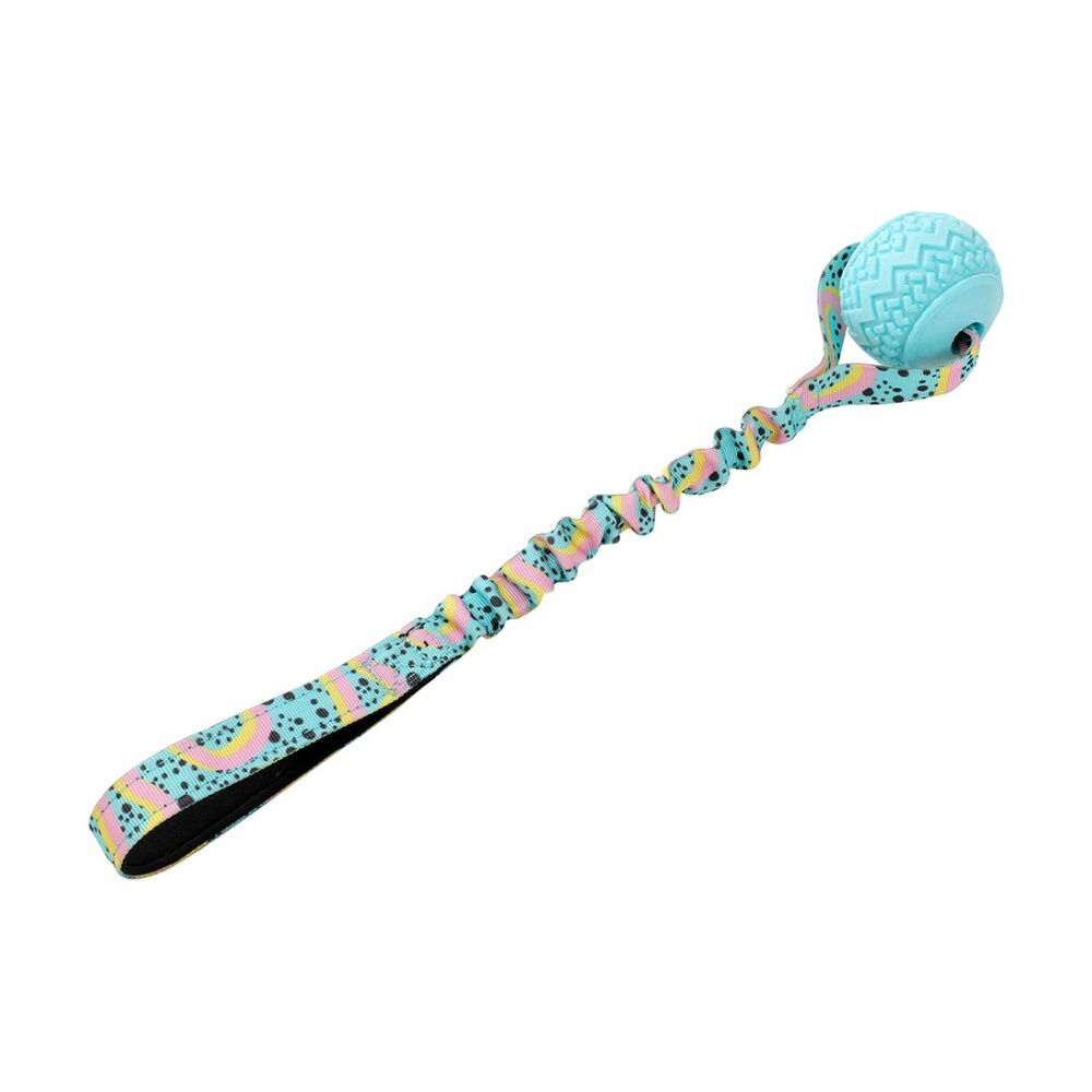 Paws and Claws Assorted Bungee Ball Printed Pet Dog Chew/Tug Toy 41x7x7cm — image 5