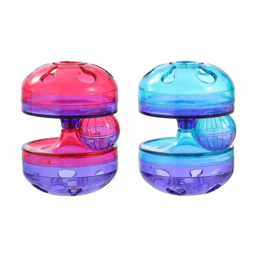 Paws and Claws Assorted Cat Roller Treat Dispenser Interactive Toy 8x9x8cm — image 3