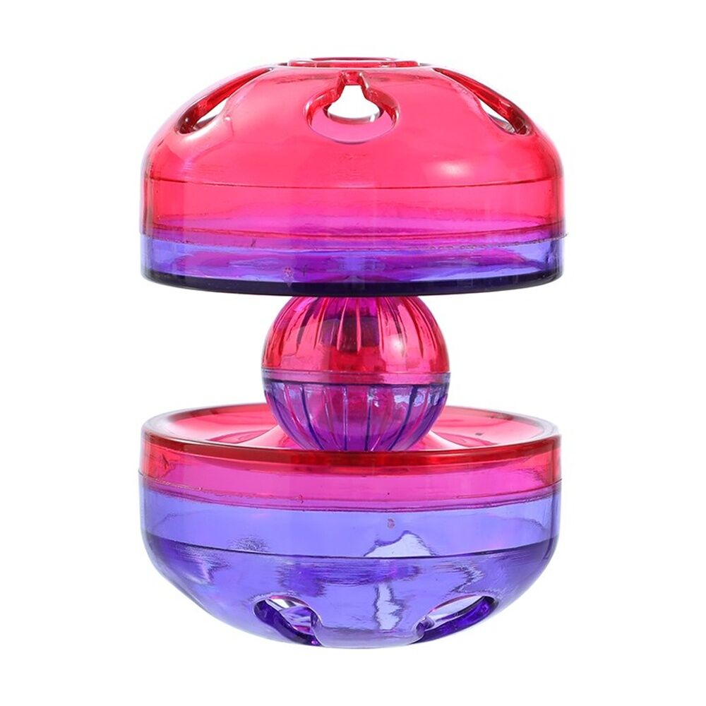 Paws and Claws Assorted Cat Roller Treat Dispenser Interactive Toy 8x9x8cm — image 5