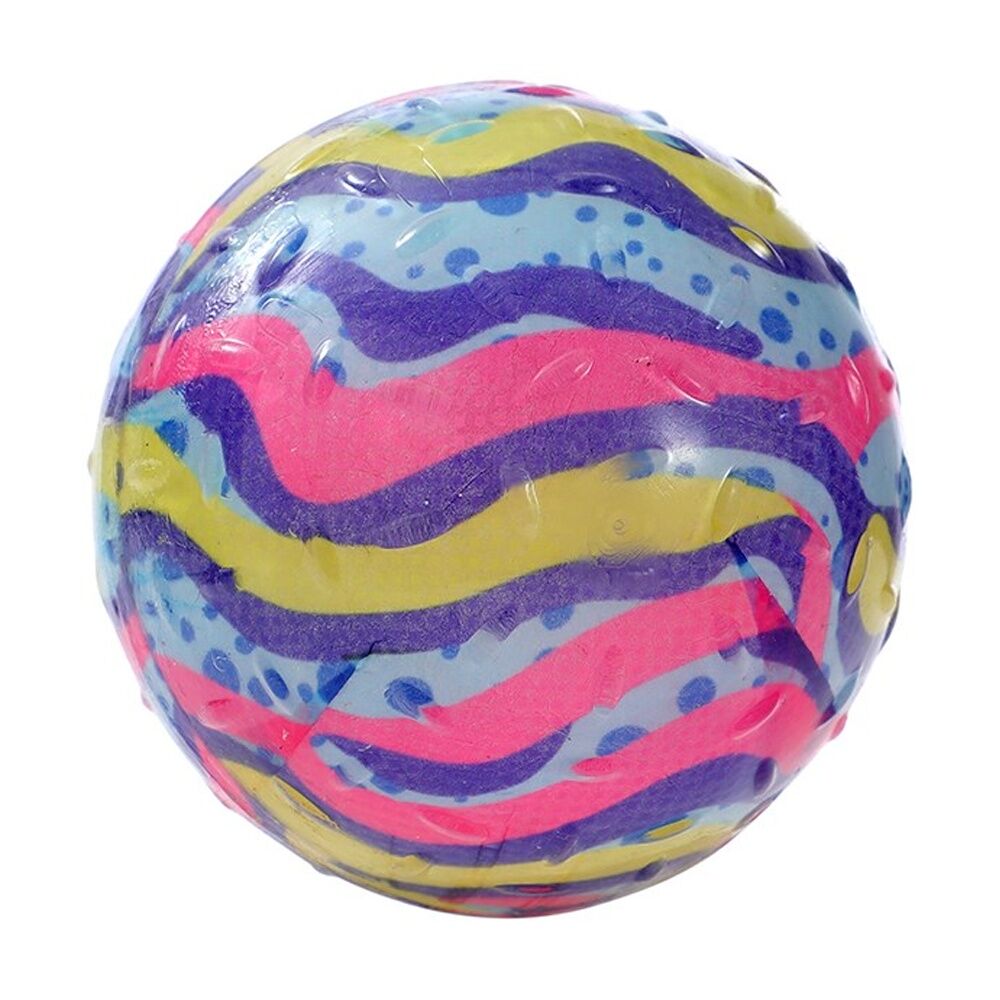 Paws and Claws 6x 2pc Dazzle Bone Printed Ball Pet Dog Toy Set — image 6