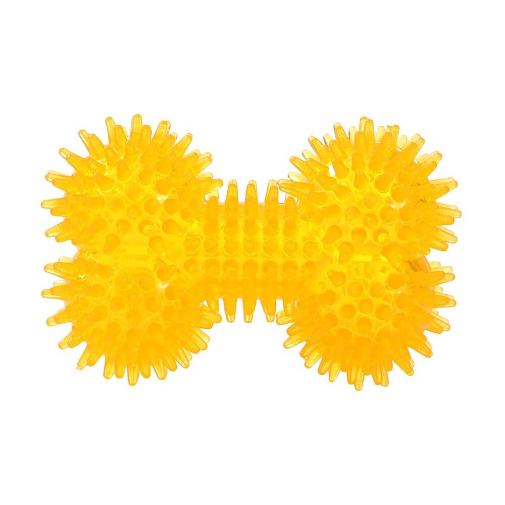 Paws and Claws Spikey Durable TPR Rubber Pet Dog Toy Set Multicoloured (5 Pieces) — image 5