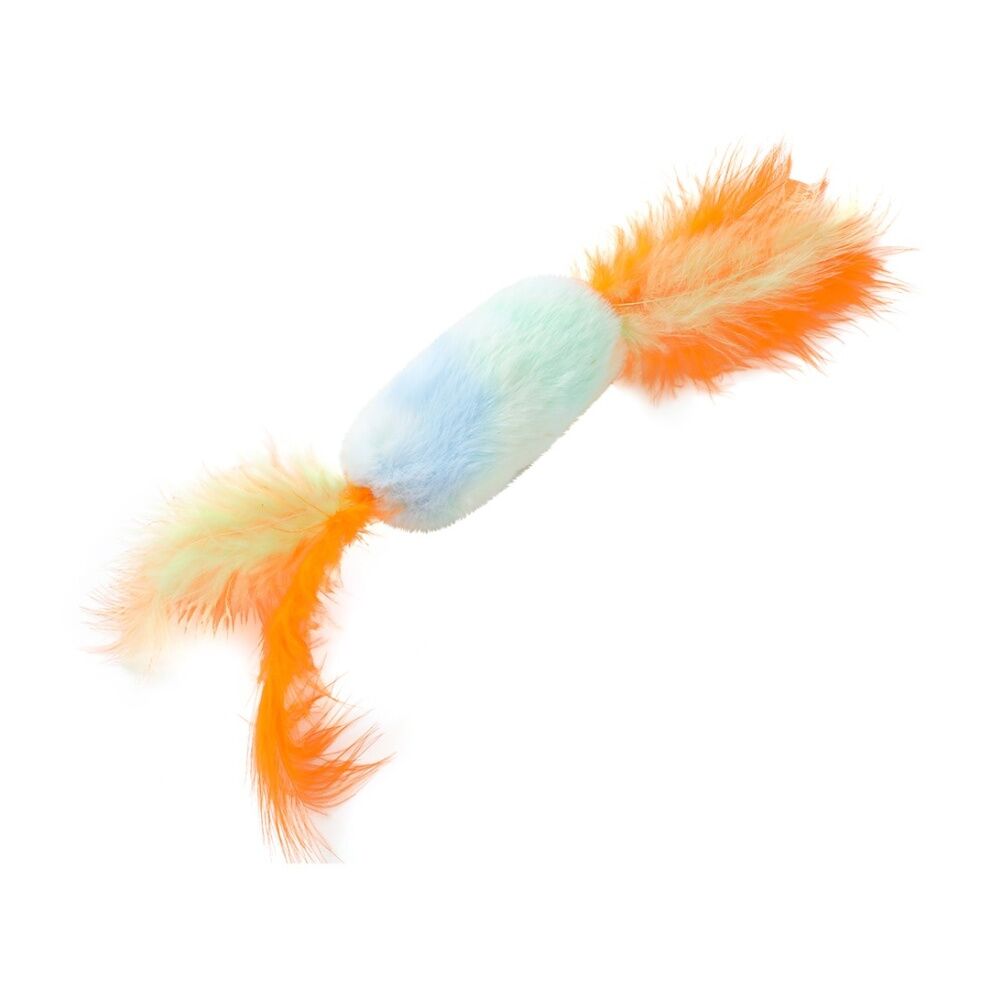Paws and Claws Pounce Plush Candy Pet Cat Toy Assorted - Super Soft Plush - 9X3.5X2CM - Suitable For Cats Only — image 4