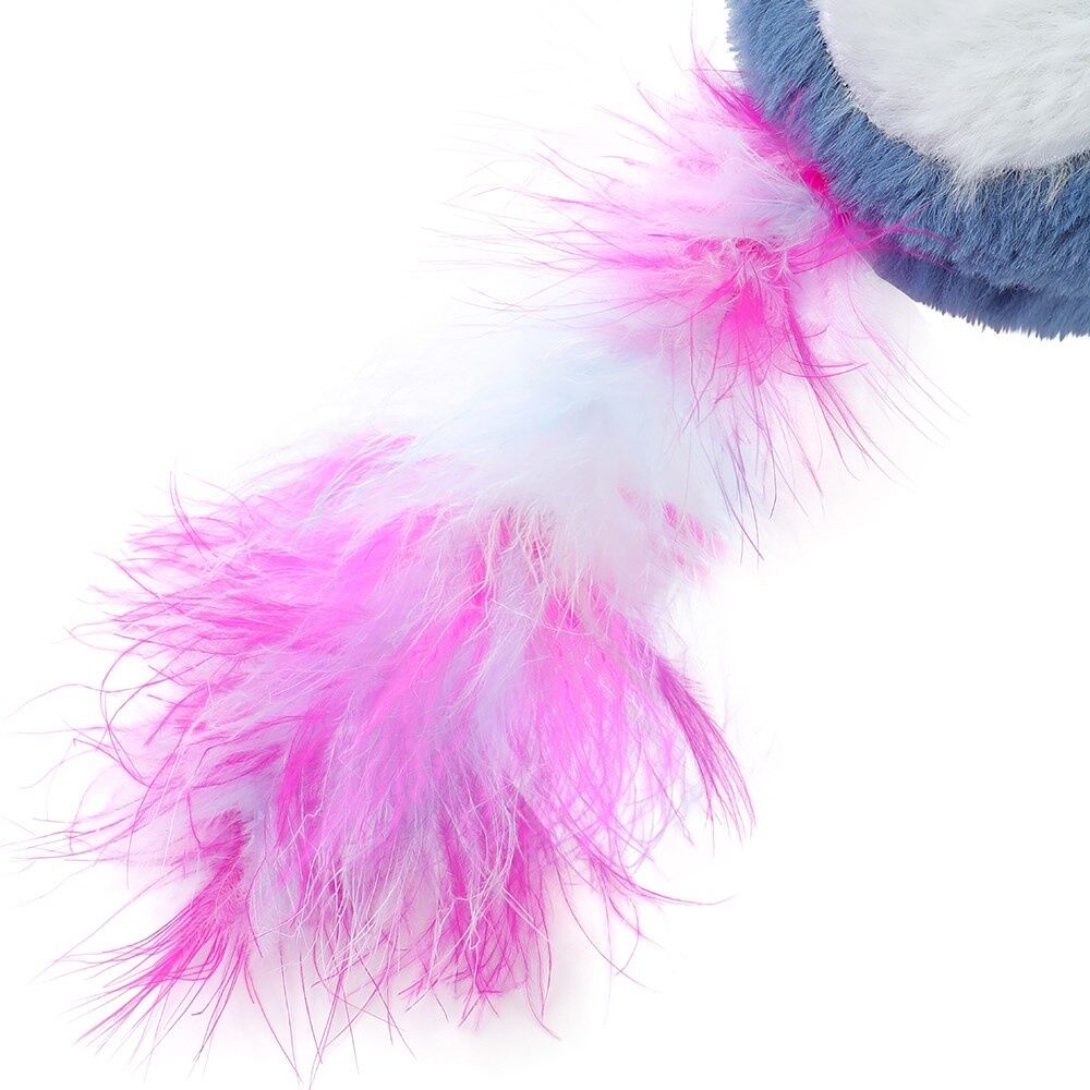 Paws and Claws Pounce Plush Kicker Pet Cat Toy Assorted 10x10x5cm (12 Pack) — image 7