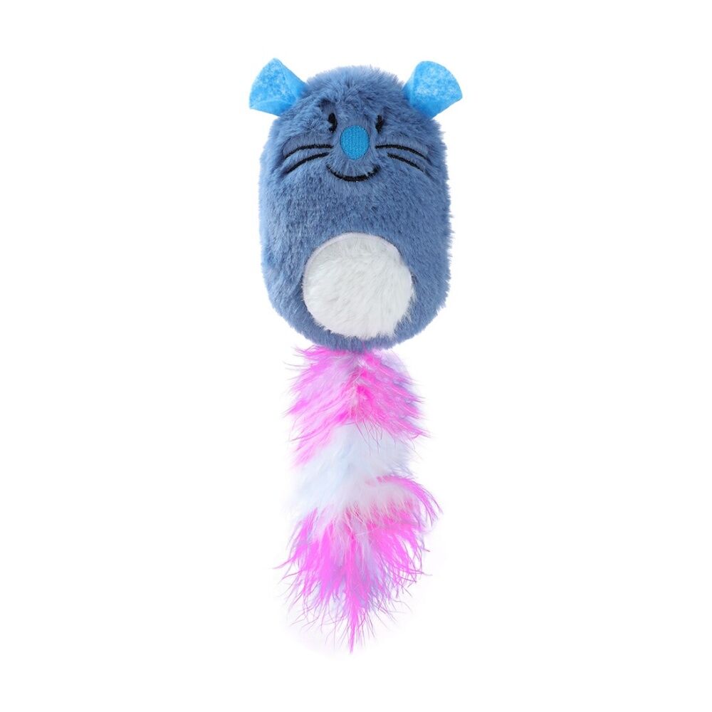 Paws and Claws Pounce Plush Kicker Pet Cat Toy Assorted 10x10x5cm — image 4