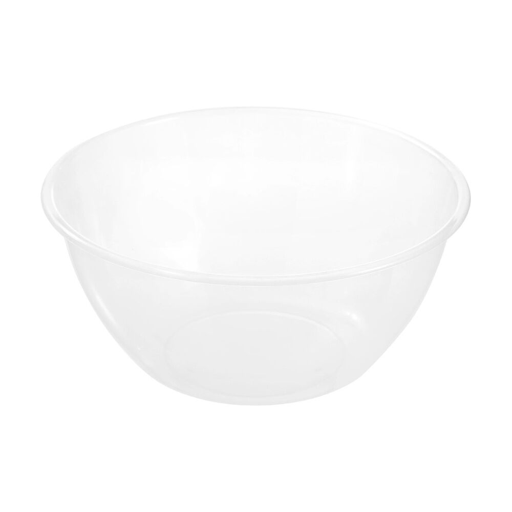 Lemon and Lime Large Plastic Serving/Salad Bowl 6L Clear 32.5cm (24 Pack) — image 3