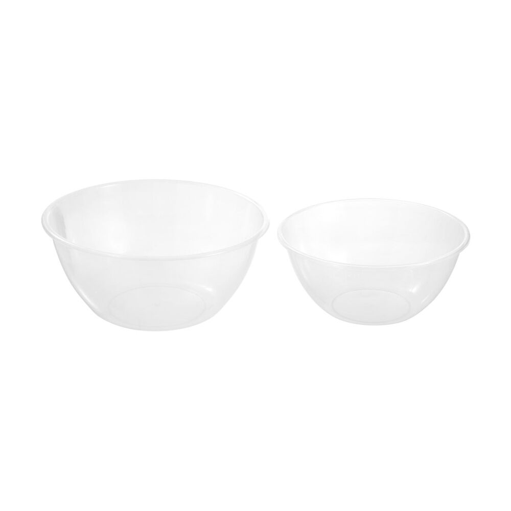 Lemon and Lime Large Plastic Serving/Salad Bowl 6L Clear 32.5cm (24 Pack) — image 6