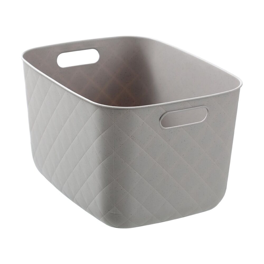 Boxsweden Assorted Diamond Quilted Home Storage Basket Large 38x28x22cm — image 5