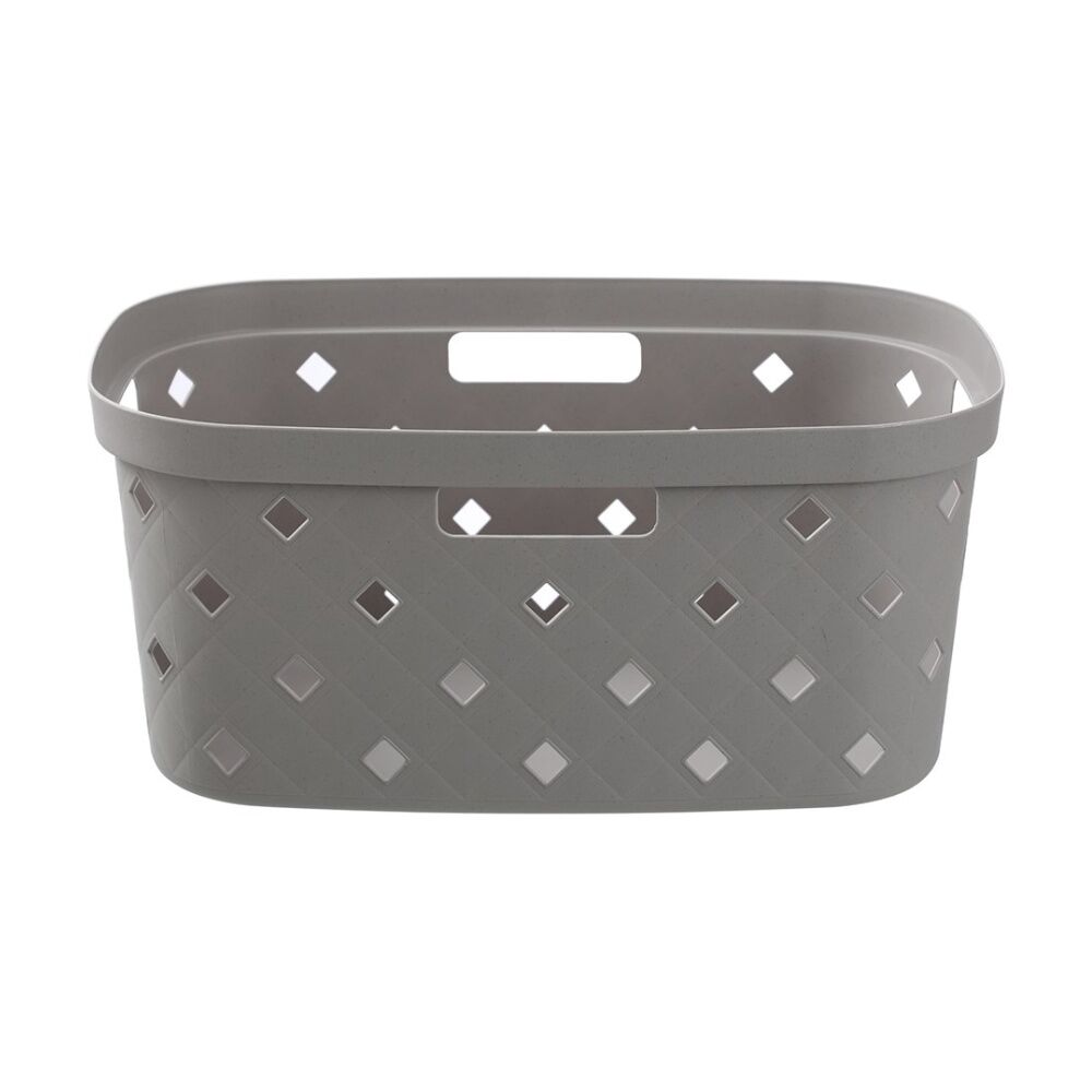 Boxsweden Diamond Quilted Laundry Carry Basket Hamper 56x38.7x25cm Assorted (6 Pack) — image 4