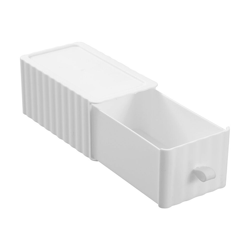 Boxsweden Rippled Stacking Drawer Organiser Ribbed Storage 10x18x8cm Assorted (6 Pack) — image 7