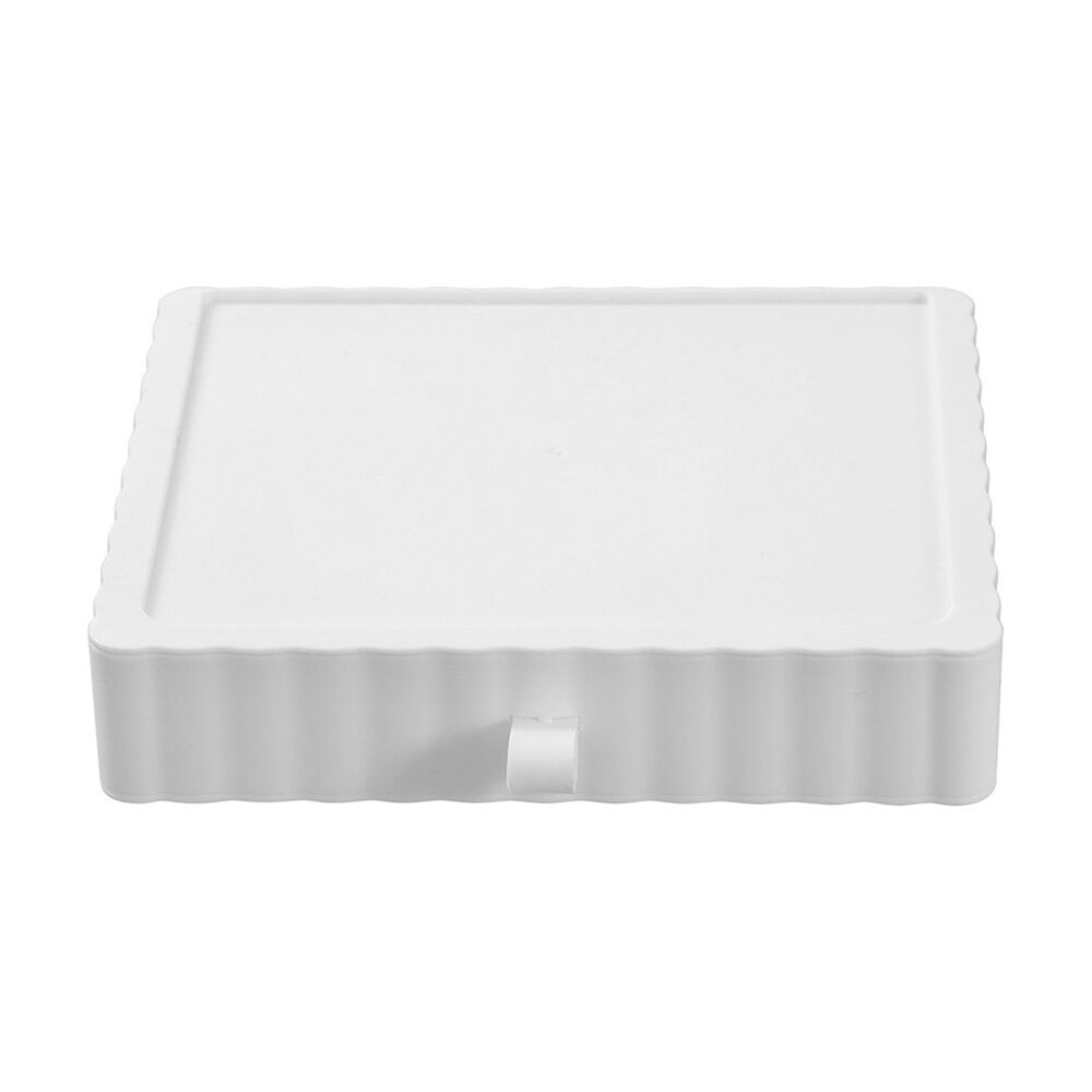 Boxsweden Rippled Stacking Drawer Organiser Ribbed Storage 20x18x4cm Assorted (12 Pack) — image 6