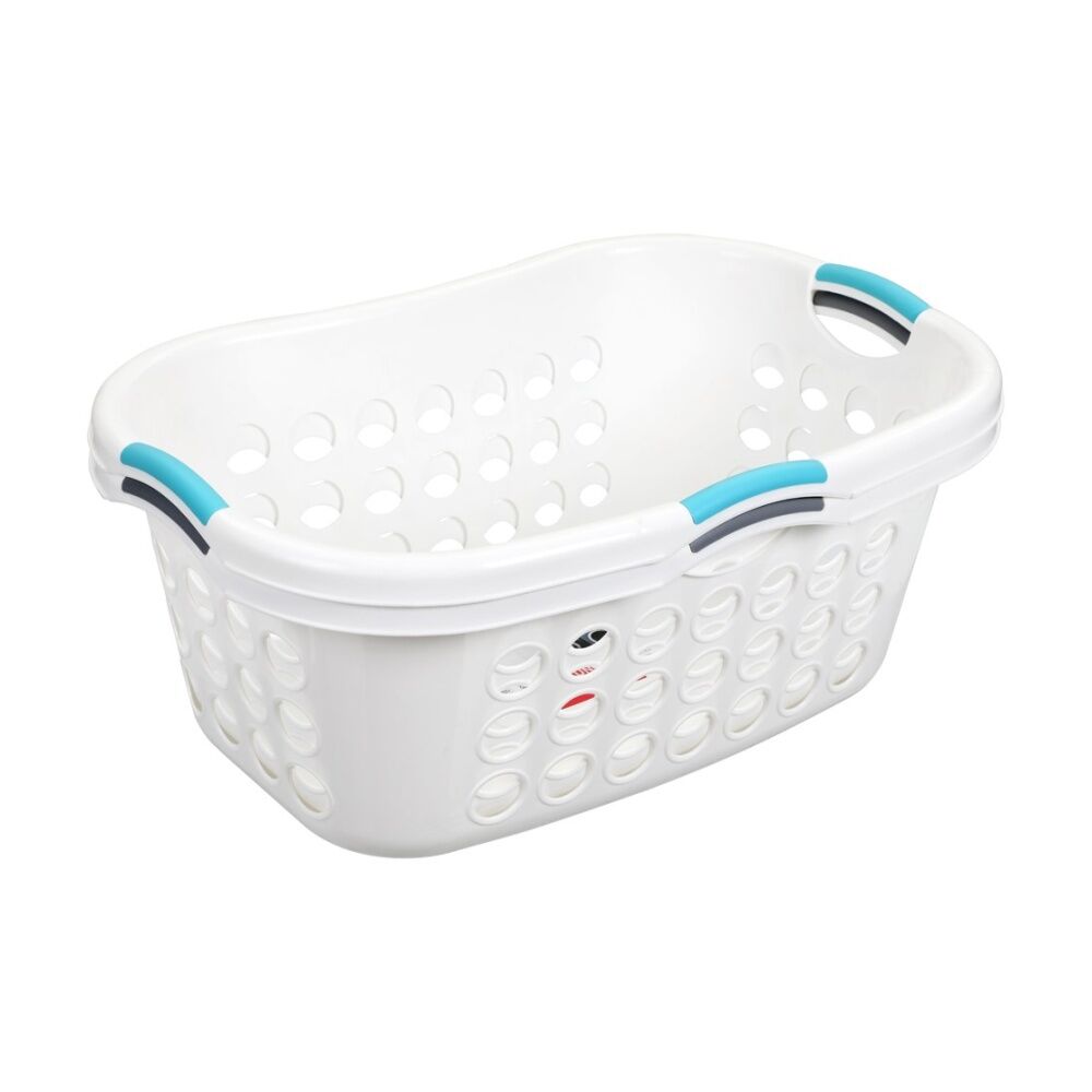 Boxsweden Laundry/Clothing Carry Basket Hip Hugger Hamper 48L Assorted (3 Pack) — image 4