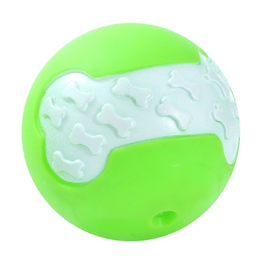 Paws and Claws Assorted Vinyl Ball Pet Dog Fetch/Catch Toy Bone Print Design — image 4