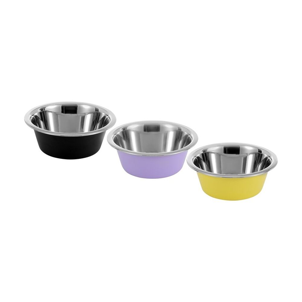 Paws and Claws Stainless Steel Cat/Dog Food/Drink Bowl 600ml Assorted (6 Pack) — image 9