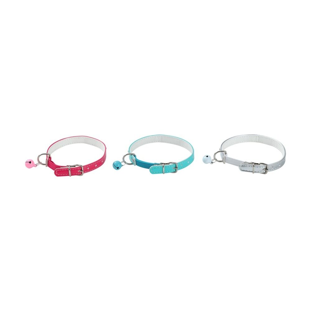 Paws and Claws Assorted Pounce Diamonte Cat Bell Collar 22-30x1cm — image 3