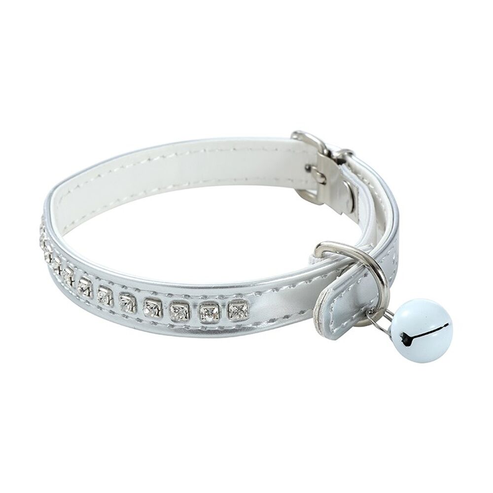 Paws and Claws Pounce Diamonte Cat Bell Collar 22-30x1cm Assorted (6 Pack) — image 6