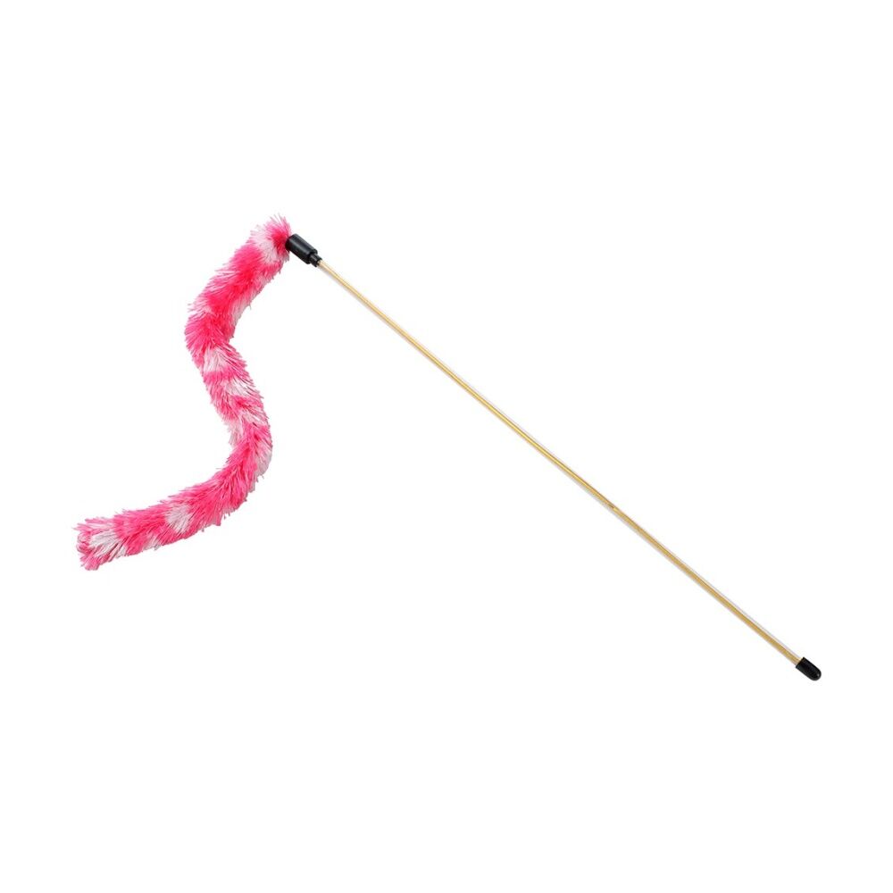 Paws and Claws Paws & Claws Pounce Fluffy Dangler Cat Toy 50cm Pink/Blue Assorted — image 5