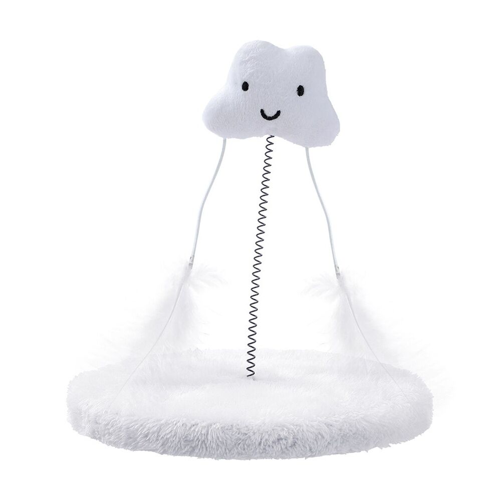 Paws and Claws Pounce Plush Spring Pet Cat Toy Assorted 19x20cm — image 4