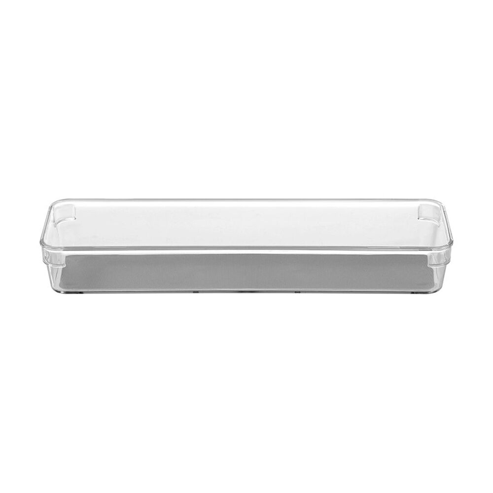 Boxsweden Crystal Grip Organiser Tray Modular Stackable Storage 32x9x4.5cm (24 Pack) — image 5