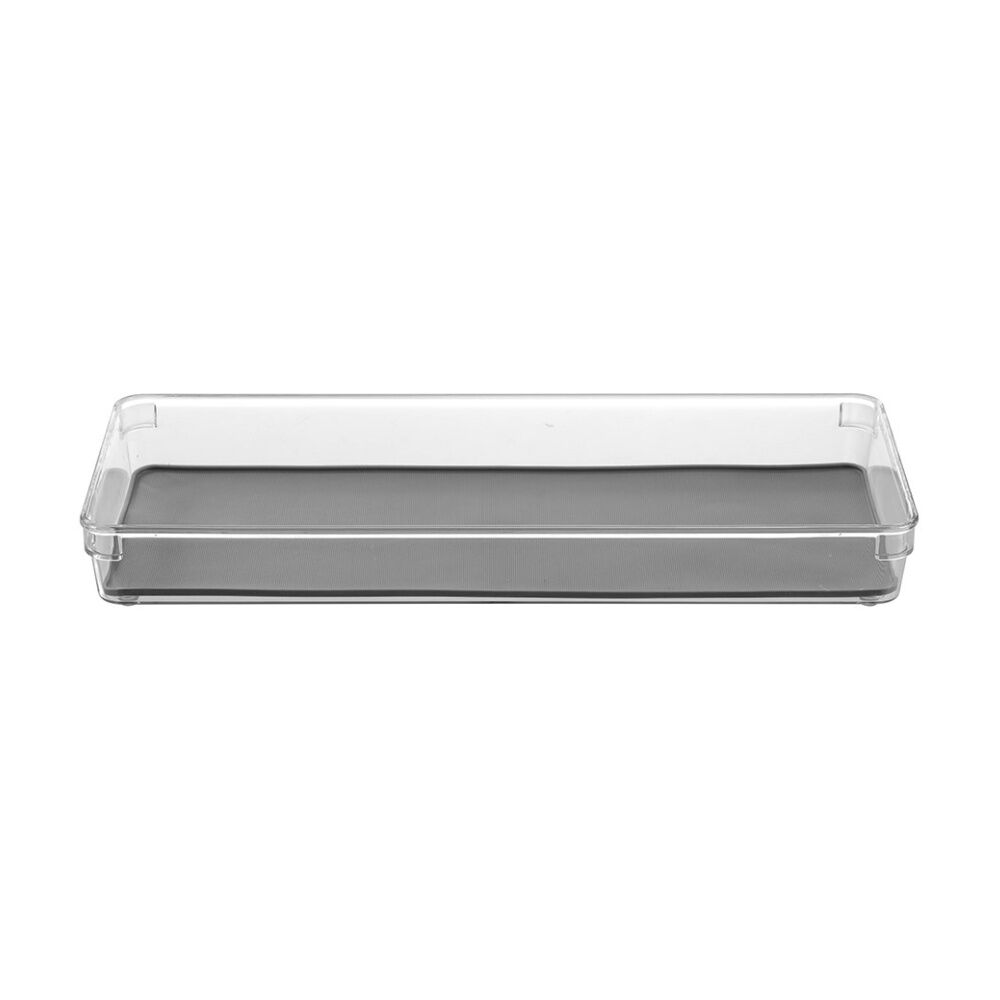 Boxsweden 40x16x5cm Crystal Grip Organiser Tray Modular Stackable Storage — image 4