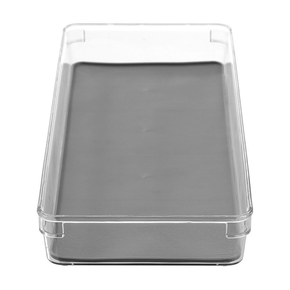 Boxsweden Crystal Grip Organiser Tray Modular Stackable Storage 40x16x5cm (12 Pack) — image 4