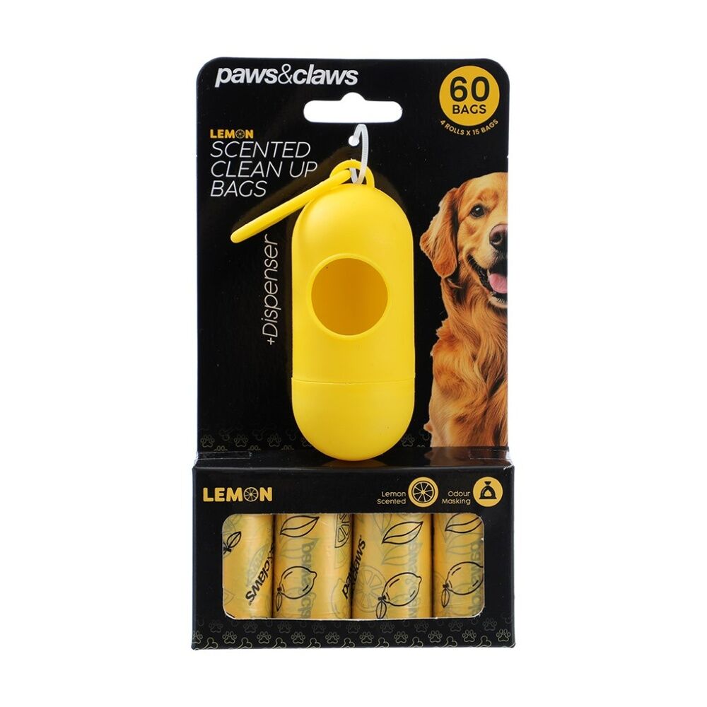 Paws and Claws 6x 60pc Pet Dog Scented Poop Bags Dispenser — image 10
